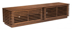 Walnut 70" Entertainment Unit