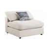 Juno 3 Piece Sectional, Cream