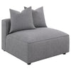 Jenna 4 Piece Sectional, Grey