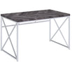 Grey Herringbone Desk