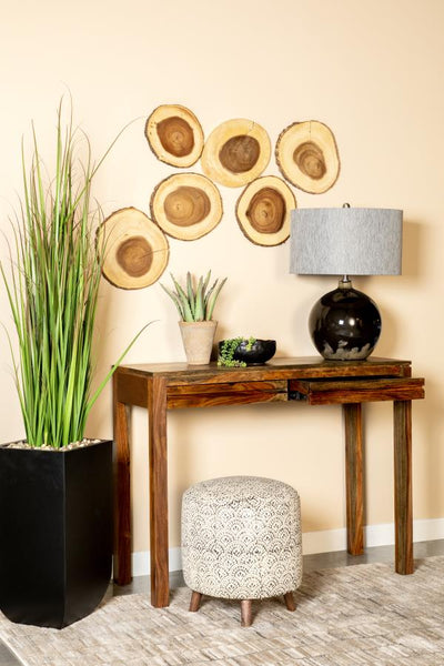 Warm Chestnut Entry Console