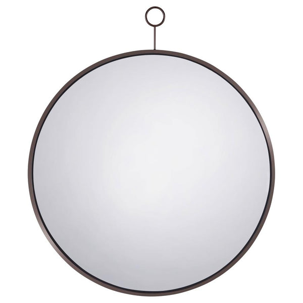 Round Black Mirror 30"