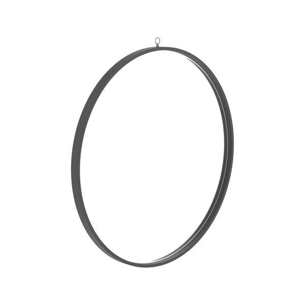 Round Black Mirror 35"