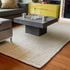 White Jute Rug 5 x 8