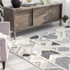 Geometric ocean Rug 5 x 8