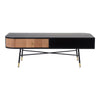 Black and Tan Coffee Table