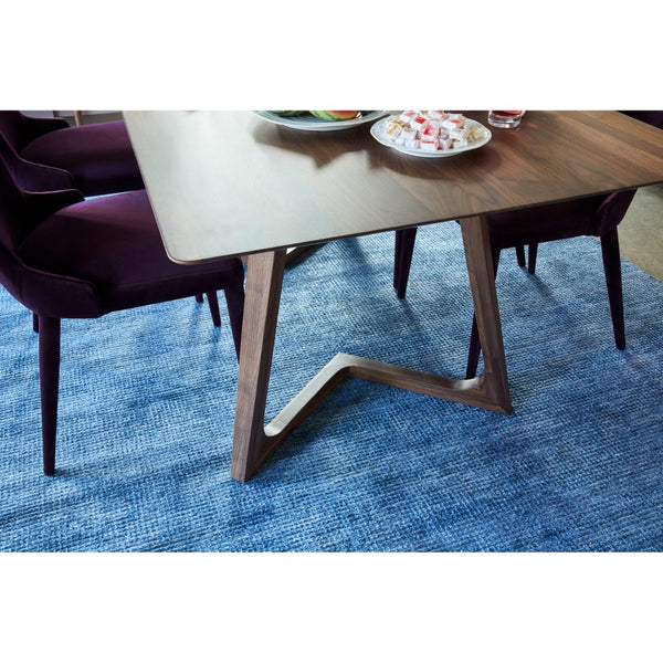 Saban Dining Table, Natural Walnut