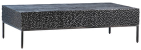 Pebble Stone White Side Table