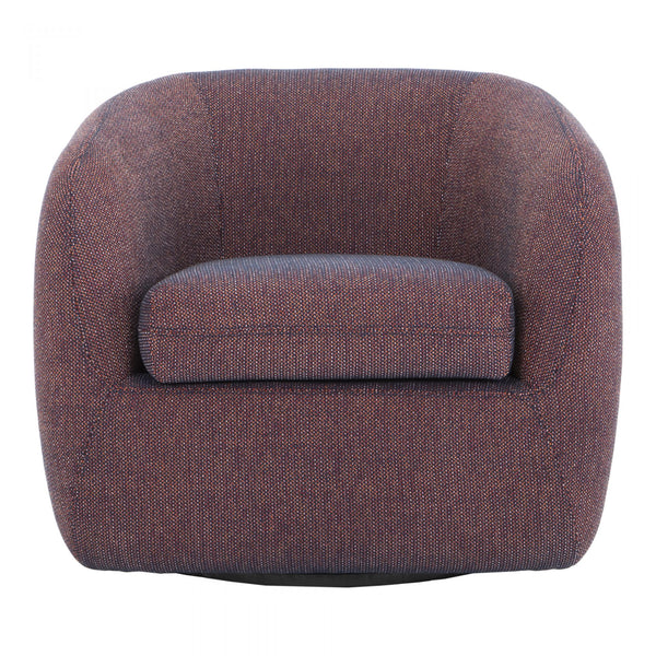 Maurice Swival Chair, Rosa Orange