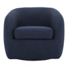 Maurice Swivel Chair Midnight Blue