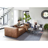 Bolton Leather Sofa, Brown