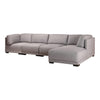 Alpha Modular Sectional Set, Smoke