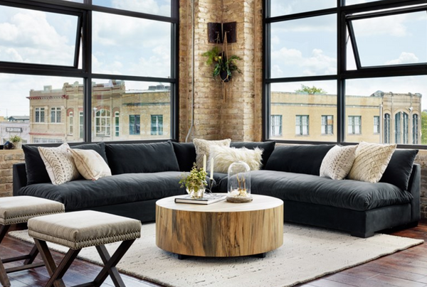 Jax Sectional - Black