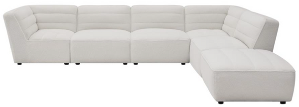 Koa Sectional, 4 piece, Cream