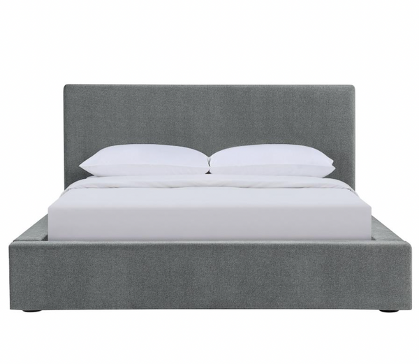 Macy Queen Sized Bed, Grey