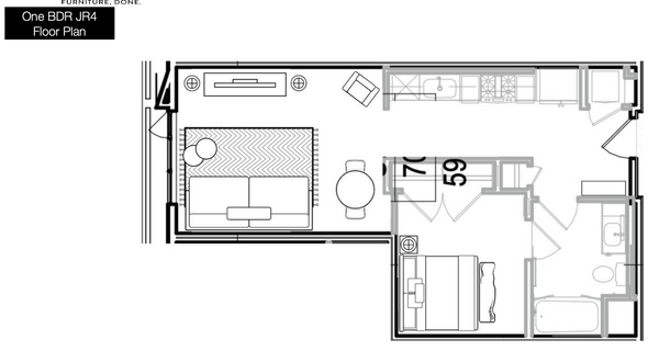 West Edge 1BDR JR4