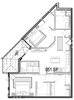West Edge 2BDR B13