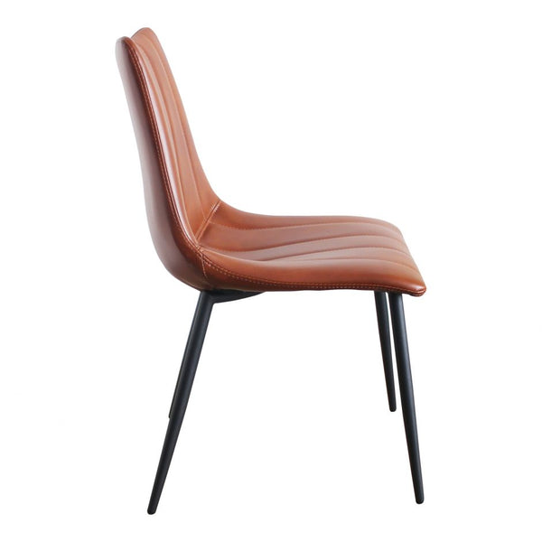 Alibi Dining Chair, Camel (Set of 2)