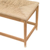 Teak and Hyacinth Bench