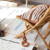 Geometric Rust Pillow (set of 2)