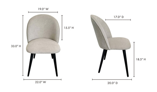 Clarissa Chair, Set of 2